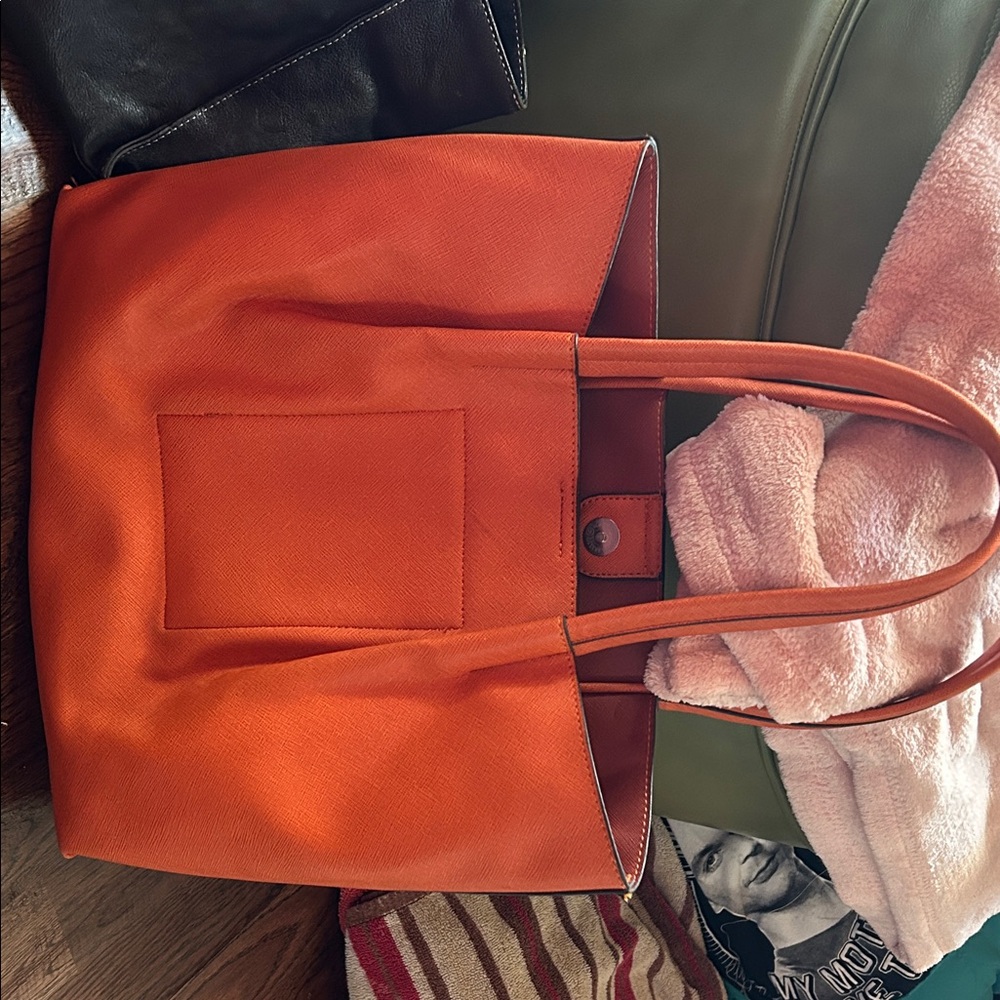 Orange Tote Bag Perenne Collection